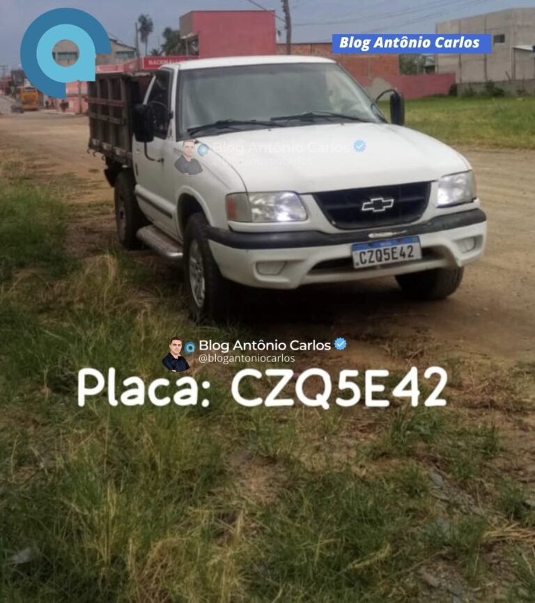 Caminhonete é furtada durante a madrugada em Simolândia-GO