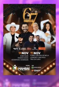 Programação especial marca os 67 anos de Mambaí-GO