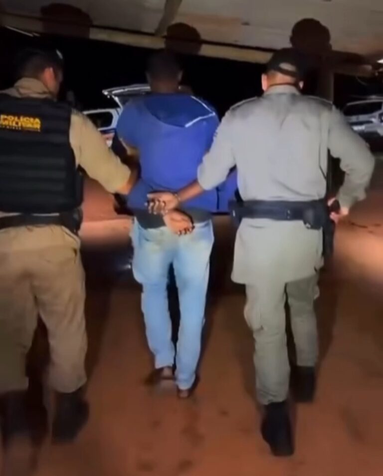 Acusado de matar homem e mulher grávida em Formosa-GO é preso em Minas Gerais