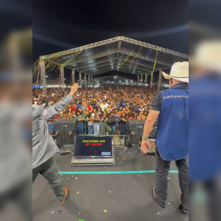 Iaciara-GO comemora 67 anos com super show de Rionegro & Solimões