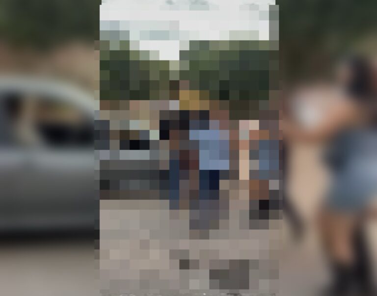 Vídeo mostra briga envolvendo mulheres após festa em Iaciara-GO