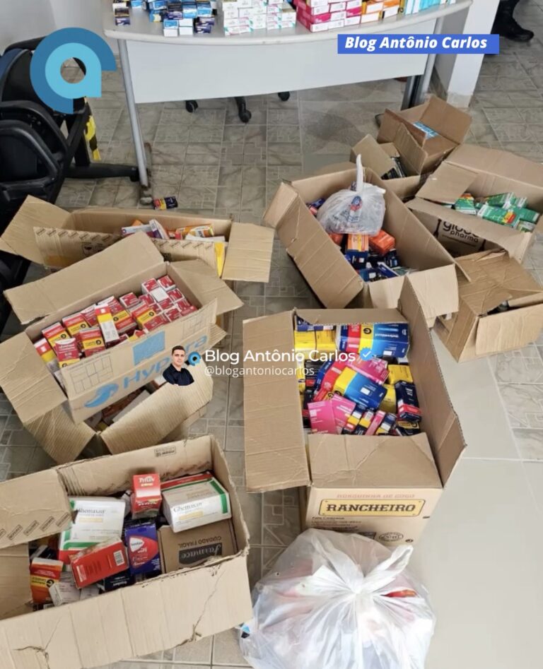 PM apreende carga clandestina de medicamentos, incluindo tarja preta, na GO-118, em Alto Paraíso de Goiás