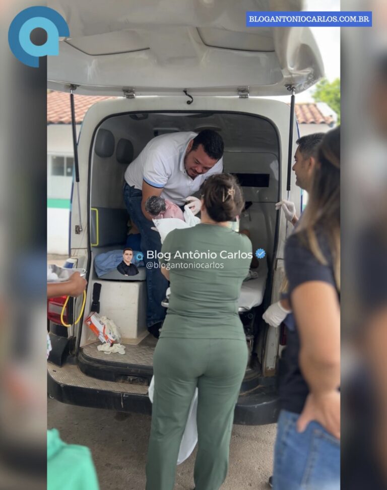 Com agilidade e cuidado, equipe realiza parto dentro de ambulância em Campos Belos-GO