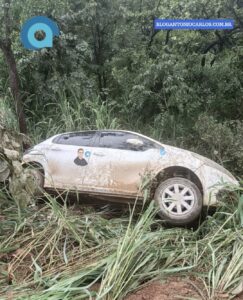 Acidente é registrado na GO-110, na saída de São Domingos-GO