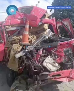 “Nem eu acredito”, diz motorista que escapou sem ferimentos após grave acidente na BR-020, em Simolândia-GO