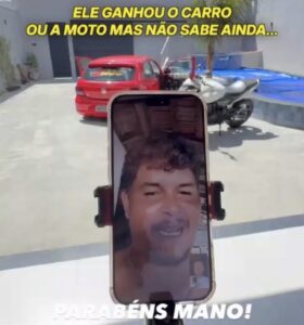 Morador de Posse-GO ganha Gol ao ser premiado em ação do GUIBLX Prêmios