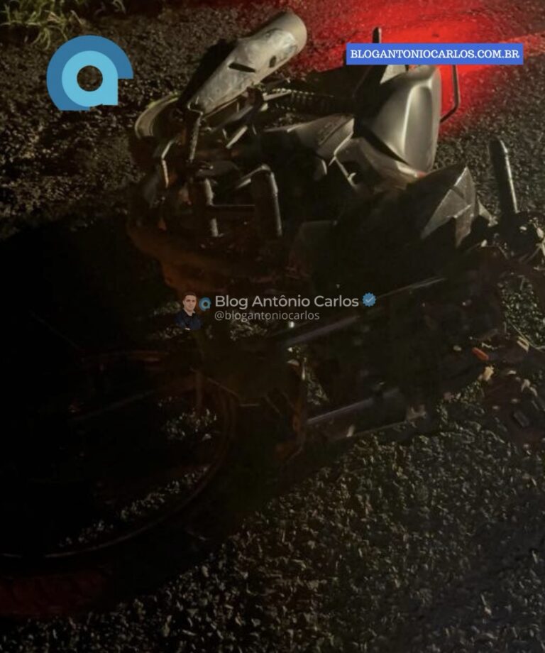 Motociclista morre após acidente na GO-108 entre Posse e Guarani de Goiás