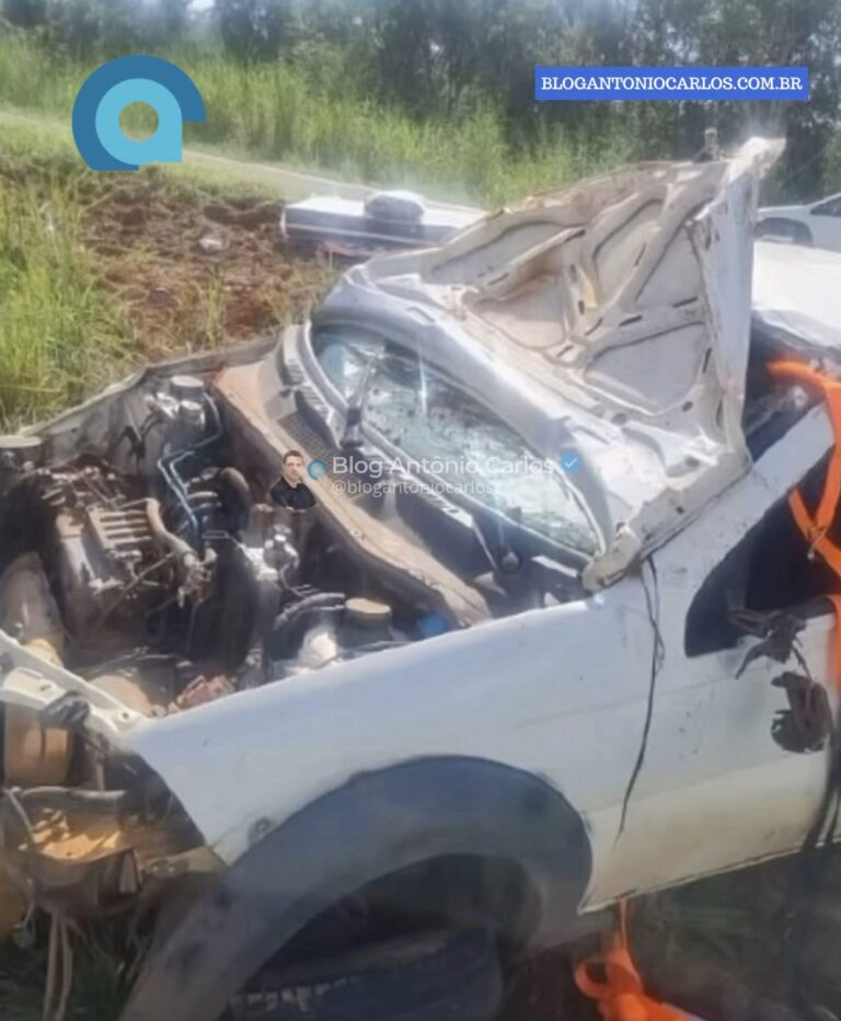 Homem morre após carro capotar na GO-112, em Iaciara-GO