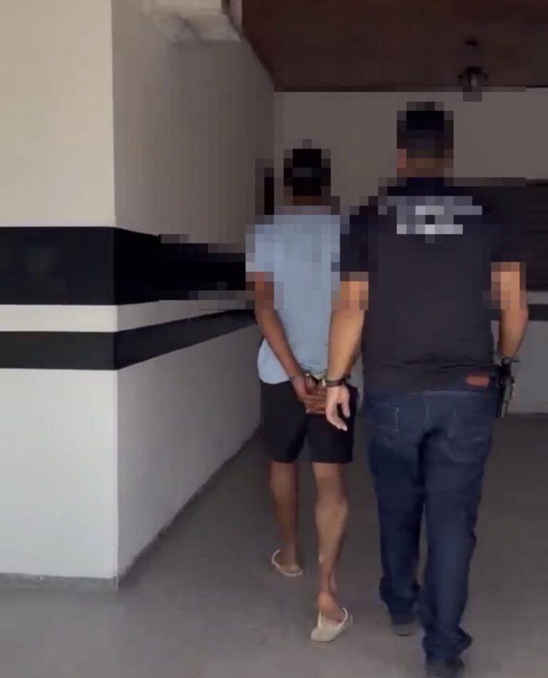 Polícia Civil prende suspeito de violência doméstica, estupro e descumprimento de medida protetiva em São Domingos-GO