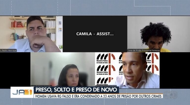 Homem é solto em audiência de custódia e preso novamente ao sair de presídio em Formosa-GO