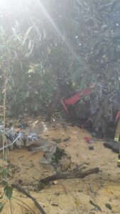 Posse-GO: Caminhoneiro que morreu em acidente na BR-020 foi arremessado para fora do veículo