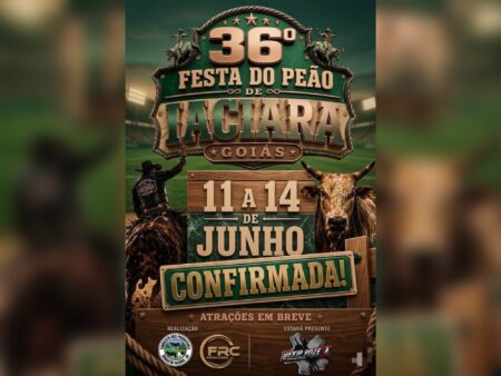 36ª Festa do Peão de Iaciara-GO é confirmada e atrações serão divulgadas em breve