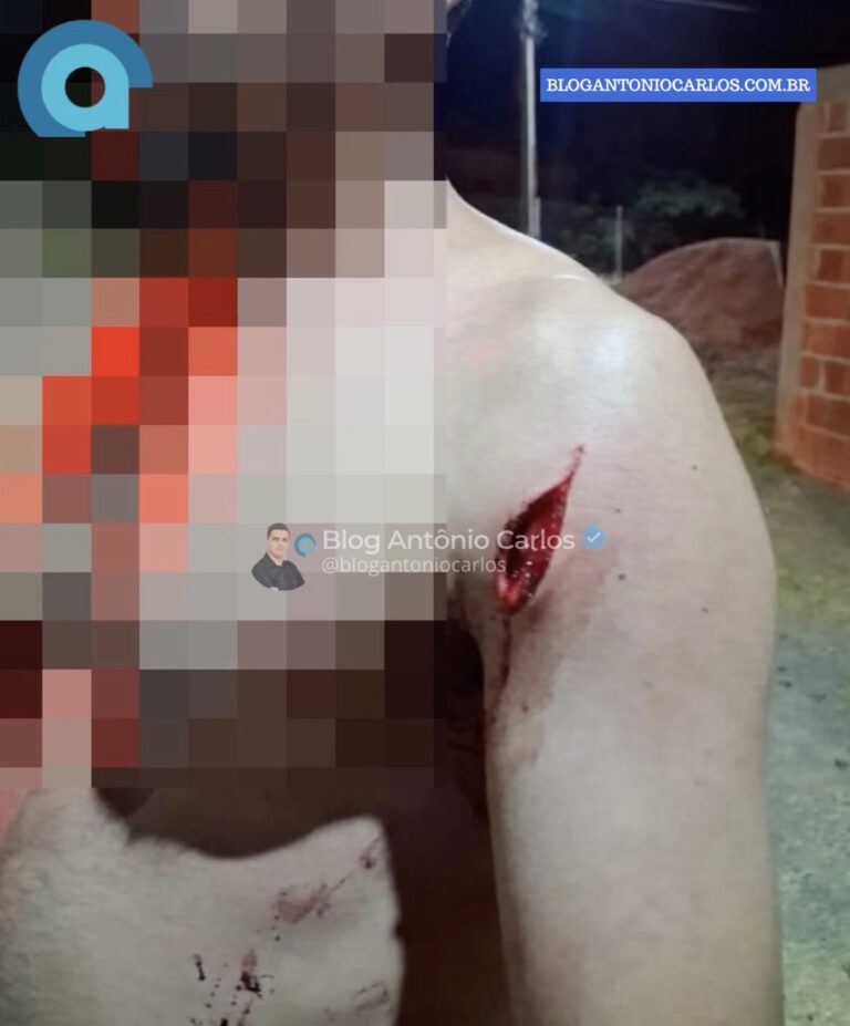 Homem é ferido com golpes de facão após confusão em bar no povoado de Barbosilândia, em Posse-GO