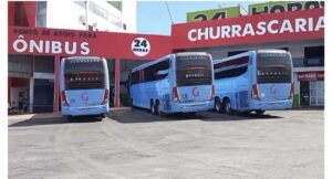 Passageiro morre dentro de ônibus da Guanabara em ponto de apoio às margens da BR-020, no distrito Bezerra