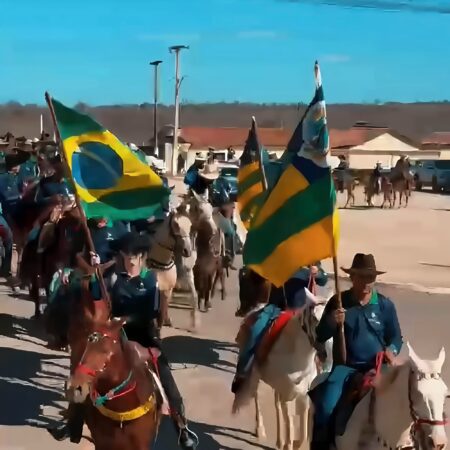 Guarani de Goiás: Cavalgada Ecológica da Fé reúne grande público e celebra tradição religiosa