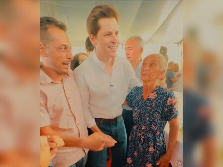 Governador Daniel Vilela participa de missa e visita caverna durante a 97ª Romaria do Bom Jesus da Lapa de Terra Ronca