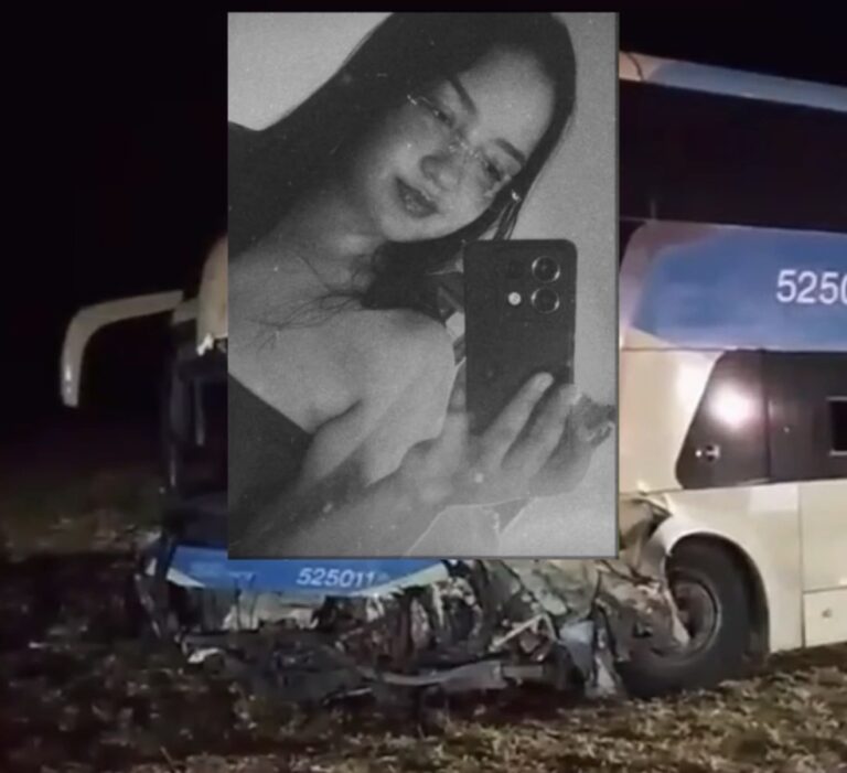 Karoliny Teixeira Melo, que morreu em acidente na BR-020, dirigia o carro da funerária envolvido no acidente