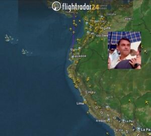 Voo de Flávio Bolsonaro com destino aos EUA é o mais acompanhado do mundo em site de monitoramento de aviões